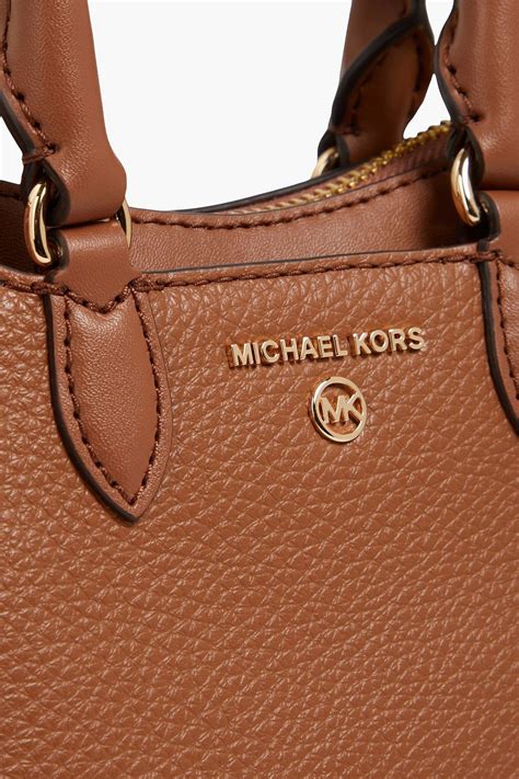 mk pebbled leather bag.